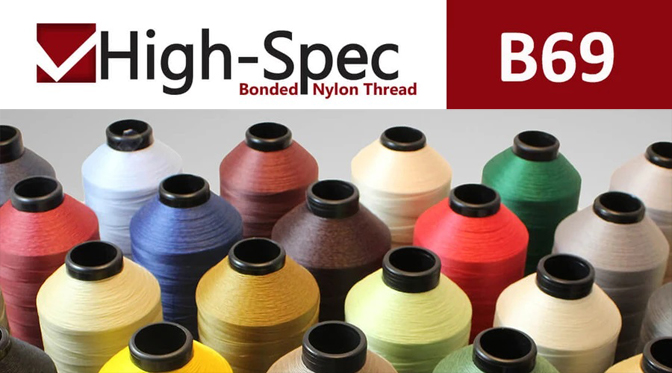 High-Spec Bonded Nylon Thread  -  Size B69  (T70)